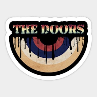 Melted Vinyl - Doors Sticker